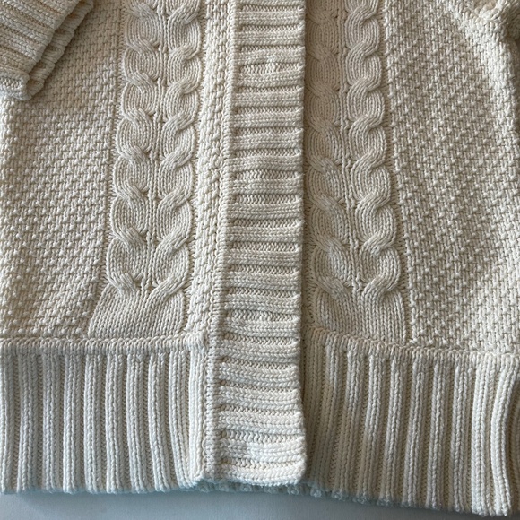 Express Cream Knit Cardigan - size M - Picture 14 of 16